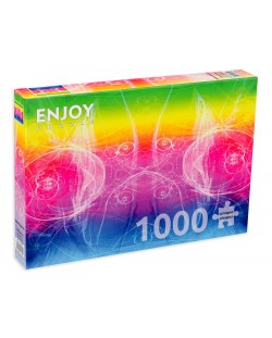 Пъзел Enjoy от 1000 части - Спектърът на дъгата
